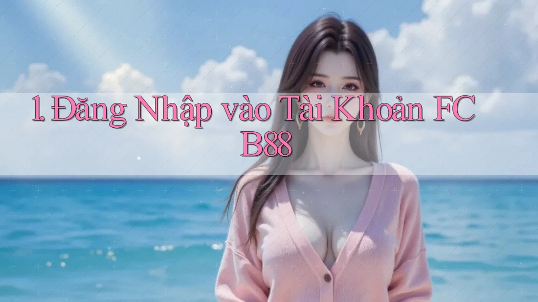 1. Đăng Nhập vào Tài Khoản FCB88