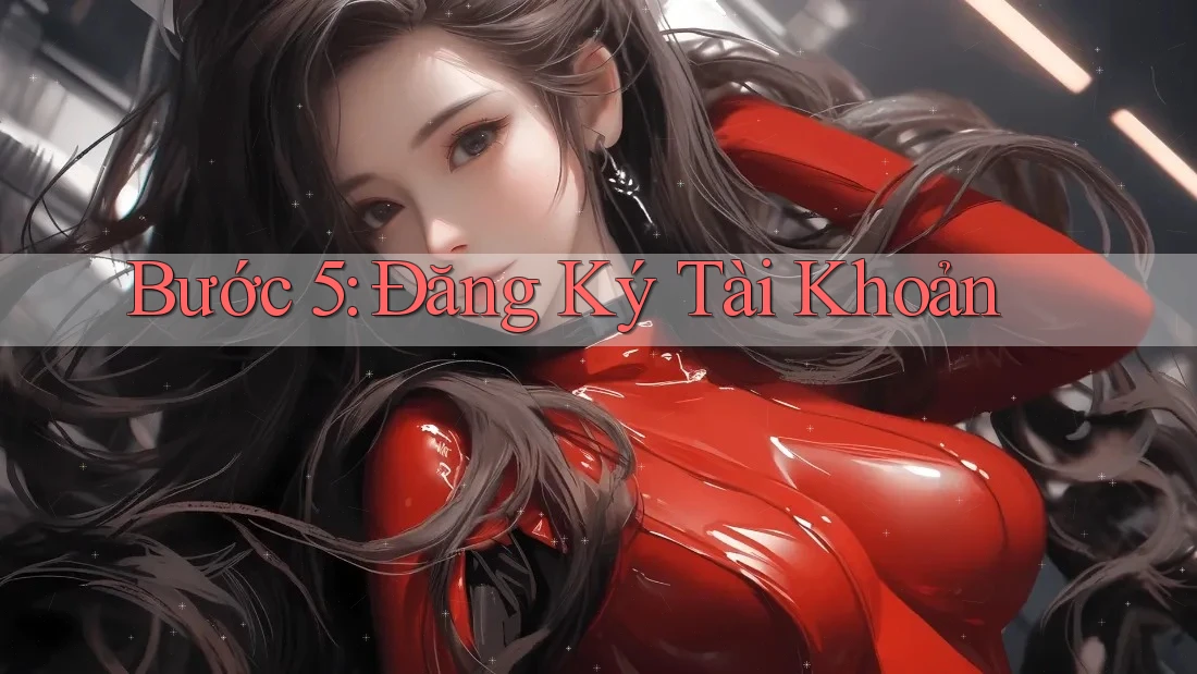 Bước 5: Đăng ký tài khoản