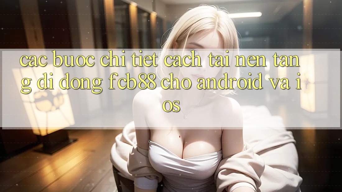 Các bước Chi Tiết Cách Tải Nền tảng di động FCB88 Cho Android Và iOS