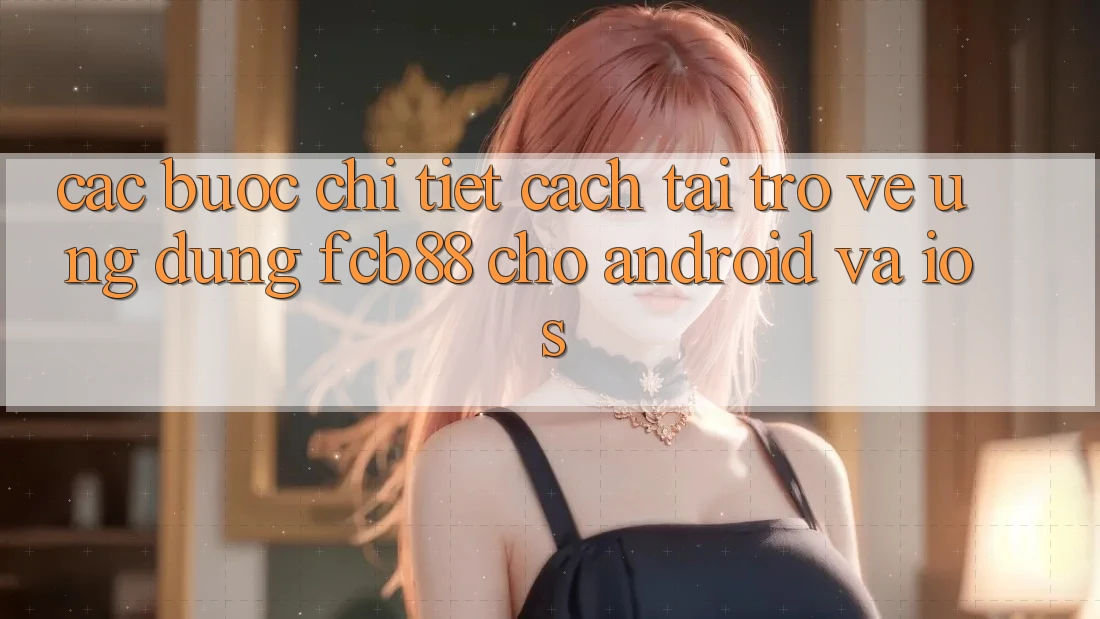 Các bước Chi Tiết Cách Tải trở về Ứng Dụng FCB88 Cho Android Và iOS