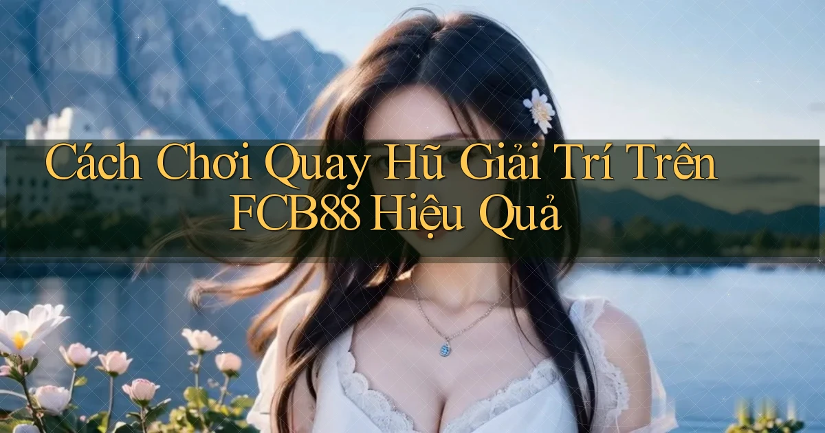 cách chơi quay hũ giải trí trên fcb88 hiệu quả