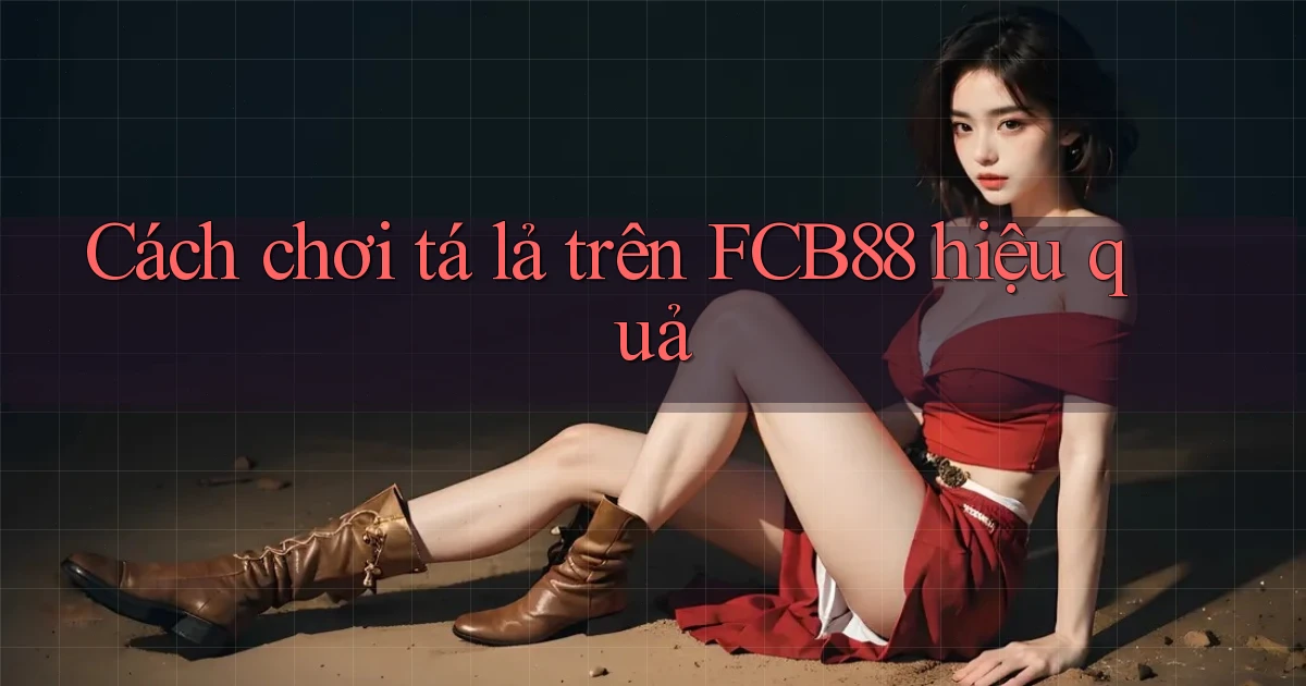 cách chơi tá lả trên fcb88 hiệu quả