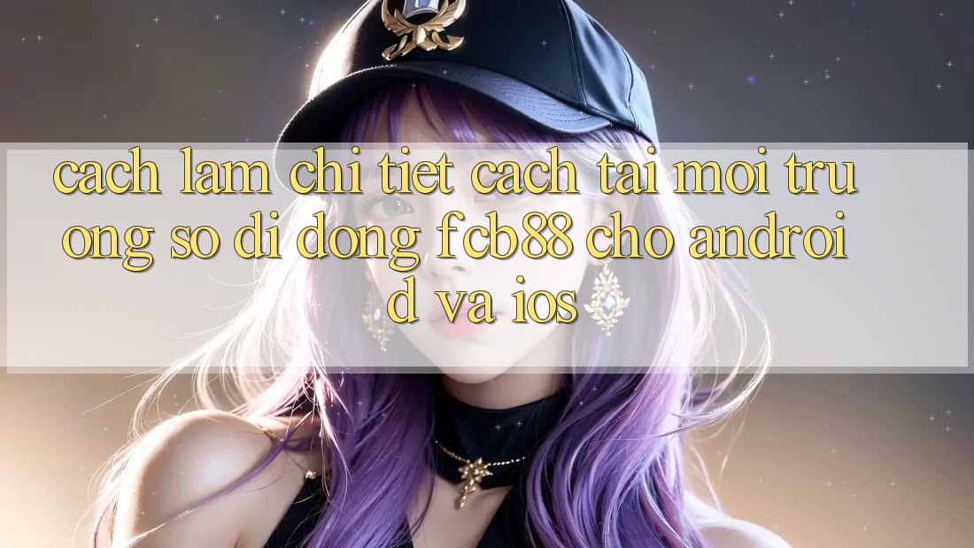 Cách làm Chi Tiết Cách Tải Môi trường số di động FCB88 Cho Android Và iOS