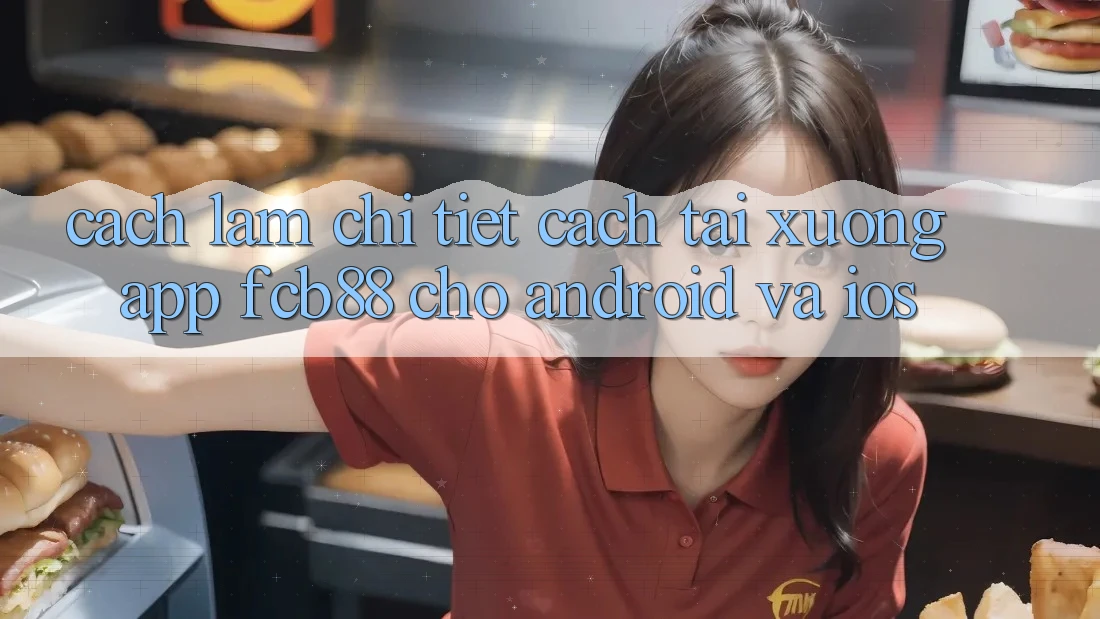 Cách làm Chi Tiết Cách Tải xuống App FCB88 Cho Android Và iOS