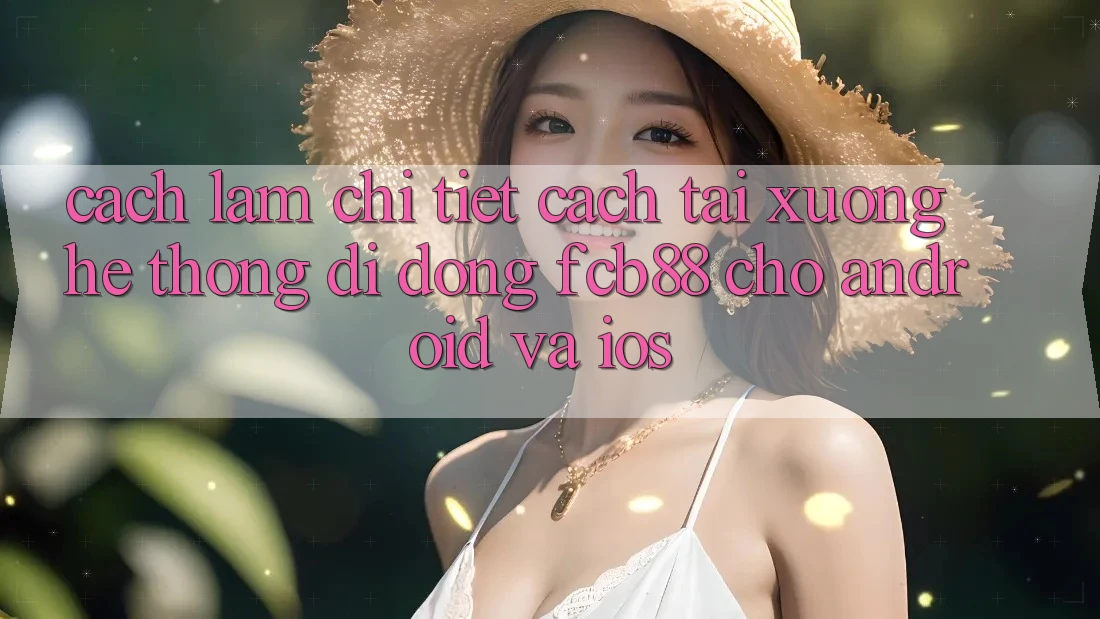 Cách làm Chi Tiết Cách Tải xuống Hệ thống di động FCB88 Cho Android Và iOS