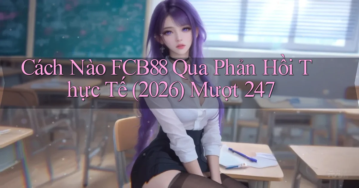 Cách nào fcb88 qua phản hồi thực tế (2026)   mượt 247