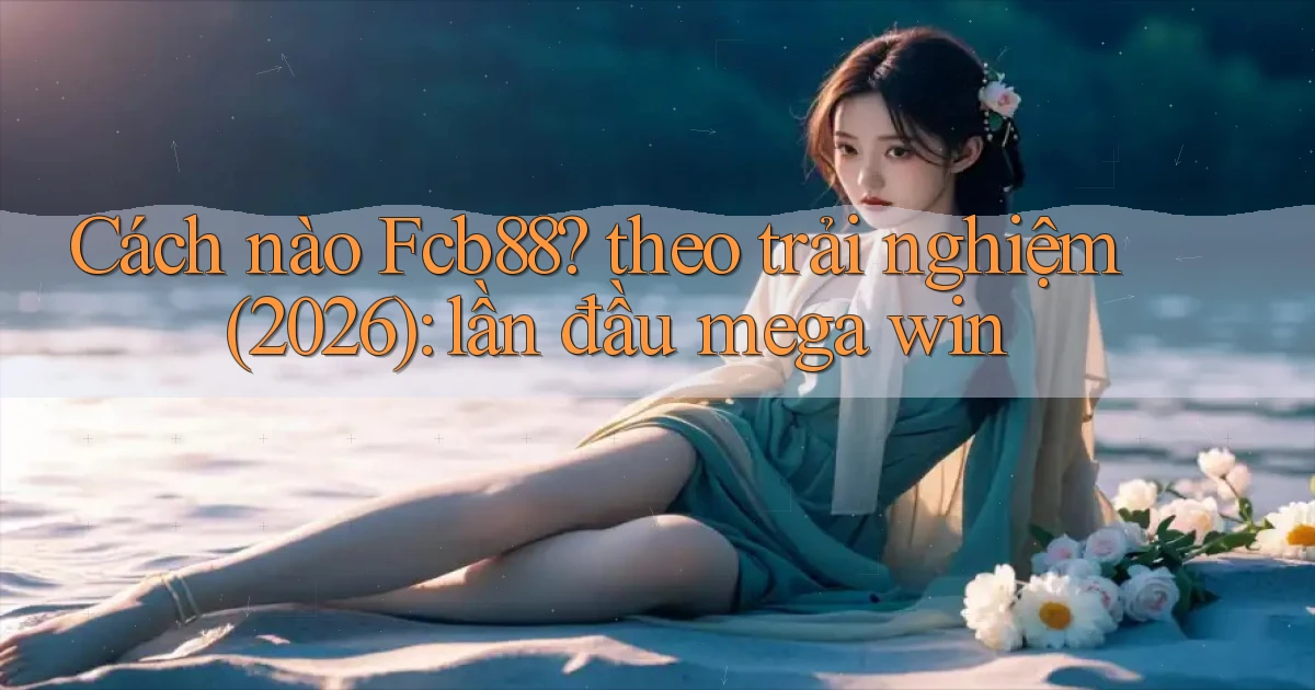 Cách nào Fcb88 theo trải nghiệm (2026) lần đầu mega win