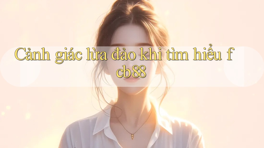 Cảnh giác lừa đảo khi tìm hiểu fcb88