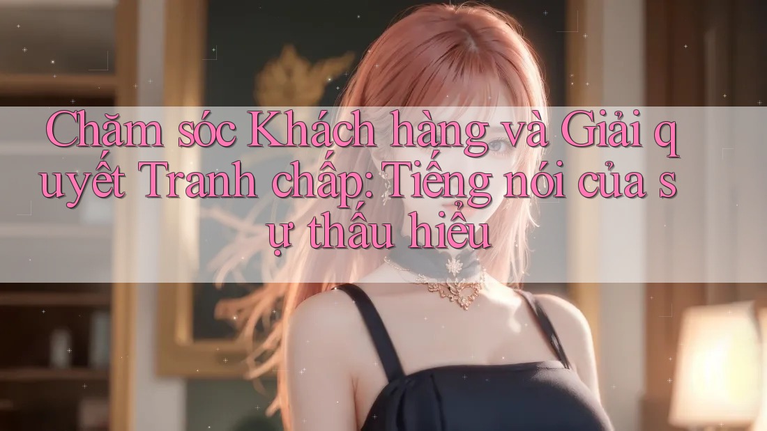 Chăm sóc Khách hàng và Giải quyết Tranh chấp: Tiếng nói của sự thấu hiểu