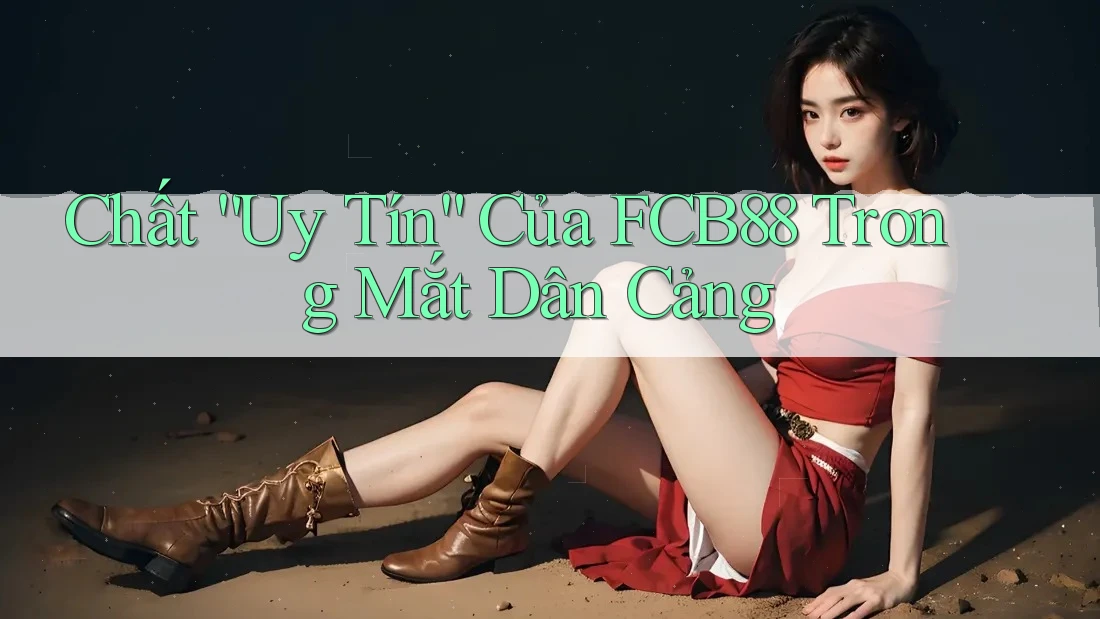 Chất “Uy Tín” Của FCB88 Trong Mắt Dân Cảng