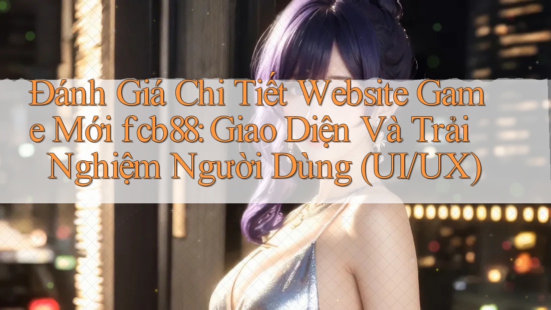 Đánh Giá Chi Tiết Website Game Mới fcb88: Giao Diện Và Trải Nghiệm Người Dùng (UI/UX)