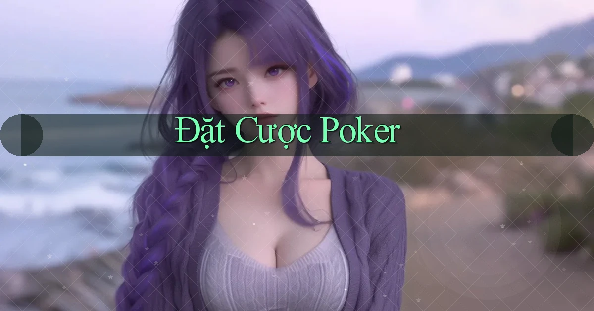 Đặt cược Poker
