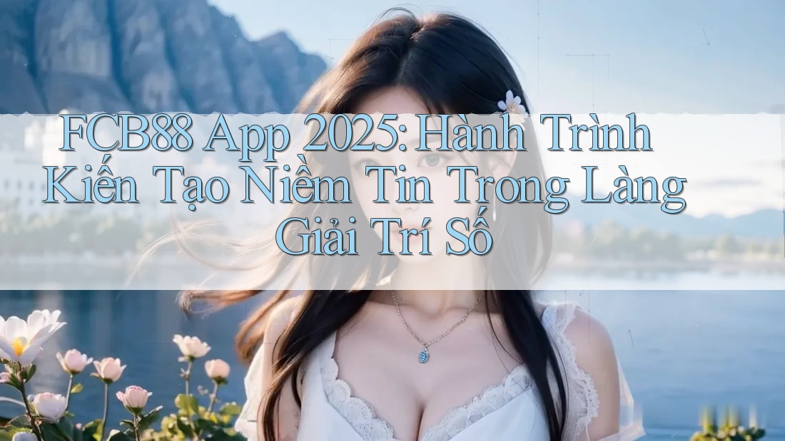 FCB88 App 2025: Hành Trình Kiến Tạo Niềm Tin Trong Làng Giải Trí Số