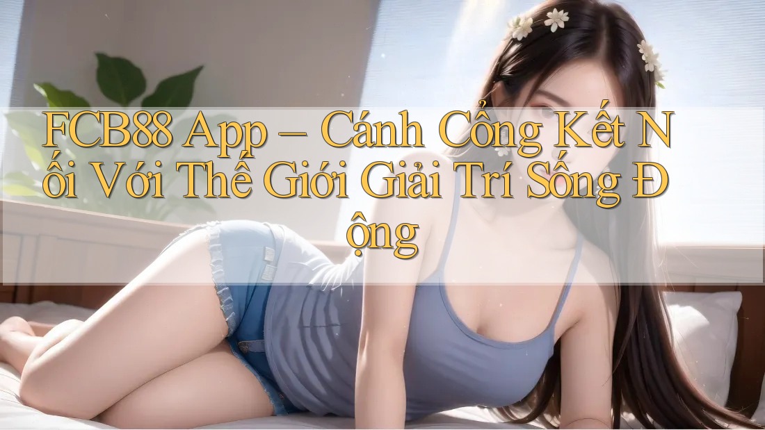 FCB88 App – Cánh Cổng Kết Nối Với Thế Giới Giải Trí Sống Động