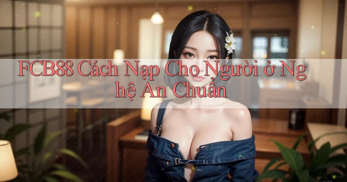fcb88 cách nạp cho người ở Nghệ An chuẩn