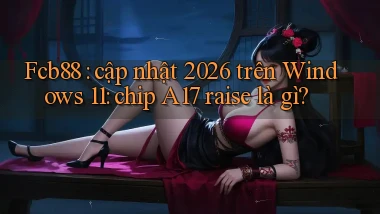 Fcb88 cập nhật 2026 trên Windows 11 chip A17 raise là gì