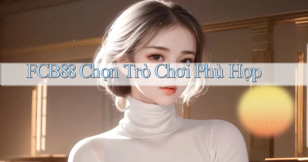 fcb88  chọn trò chơi phù hợp