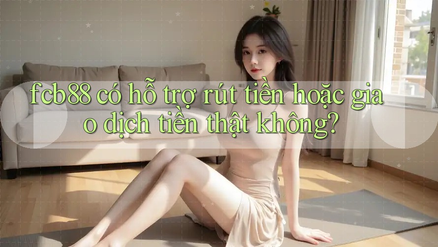 fcb88 có hỗ trợ rút tiền hoặc giao dịch tiền thật không?