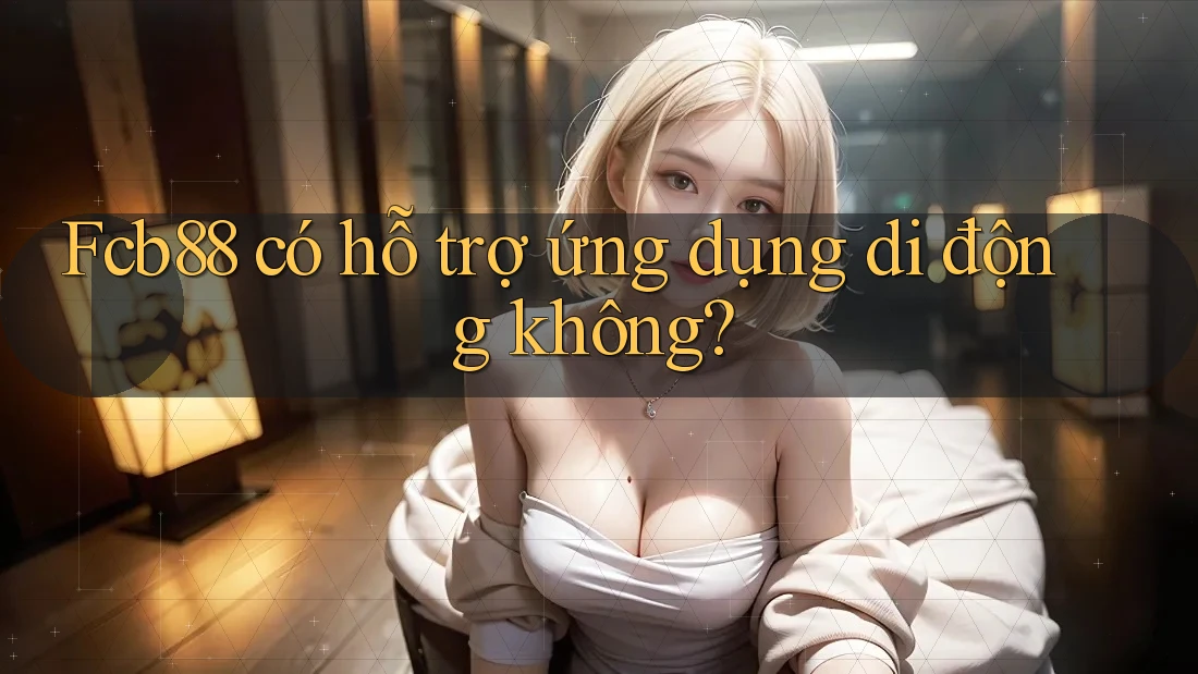 Fcb88 có hỗ trợ ứng dụng di động không?