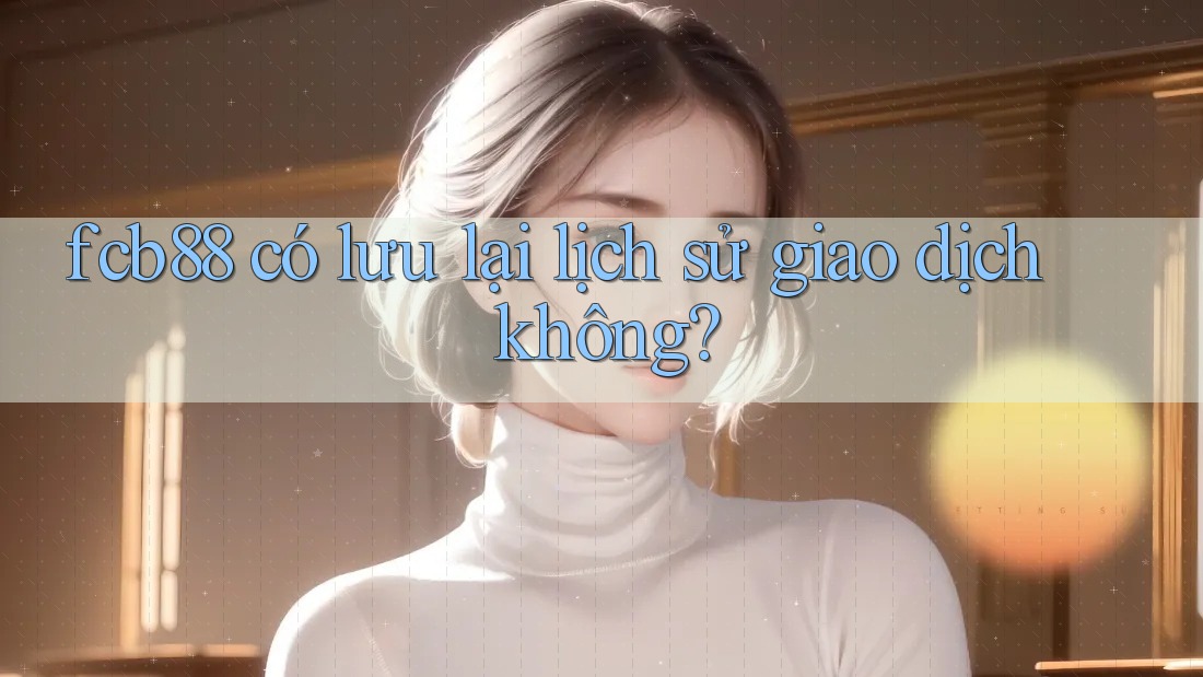 fcb88 có lưu lại lịch sử giao dịch không?