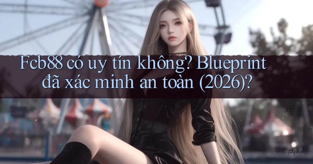 Fcb88 có uy tín không blueprint đã xác minh an toàn (2026)