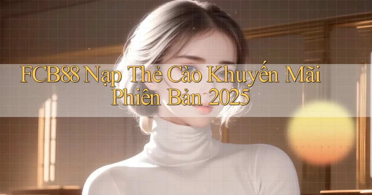fcb88 nạp thẻ cào khuyến mãi phiên bản 2025