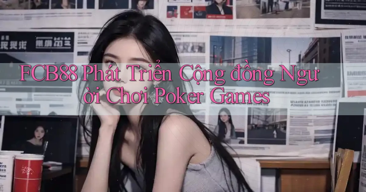 fcb88  phát triển cộng đồng người chơi poker games