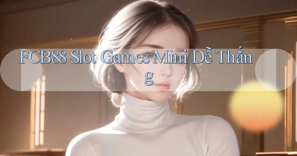 fcb88  slot games mini dễ thắng