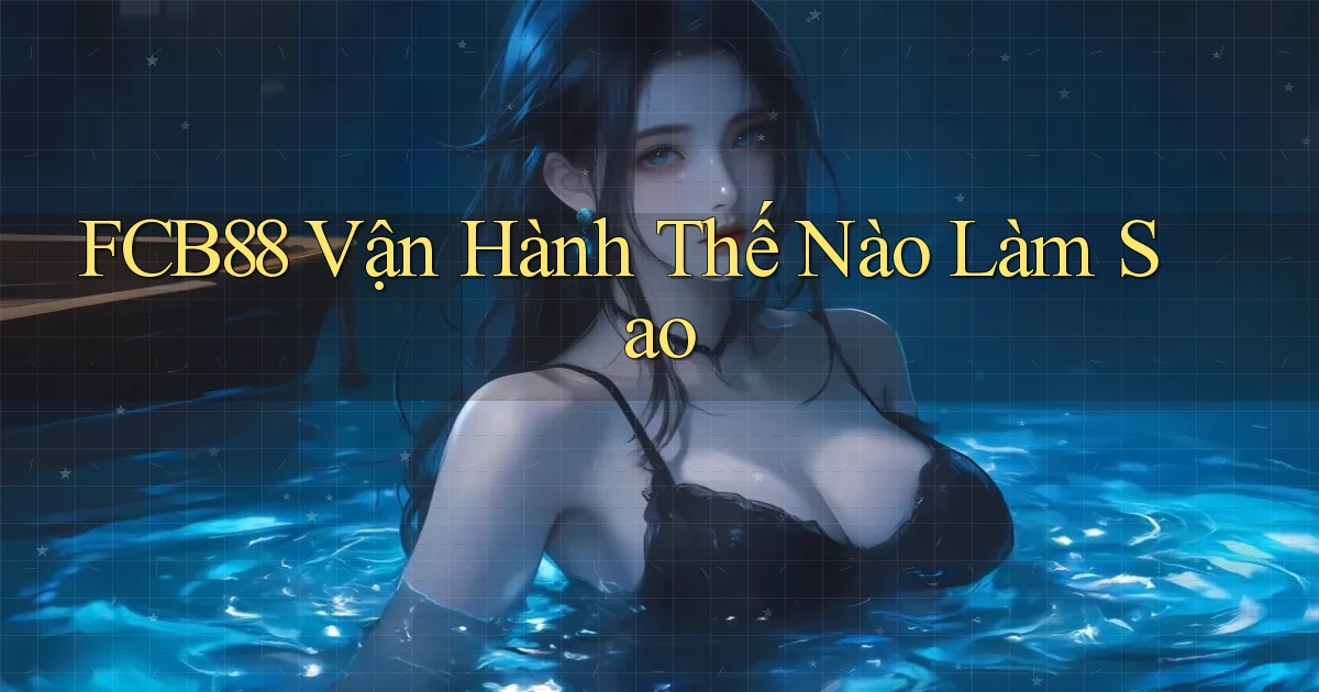 fcb88 vận hành thế nào làm sao