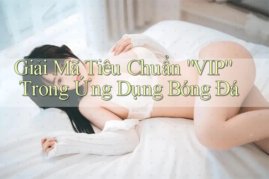 Giải Mã Tiêu Chuẩn “VIP” Trong Ứng Dụng Bóng Đá