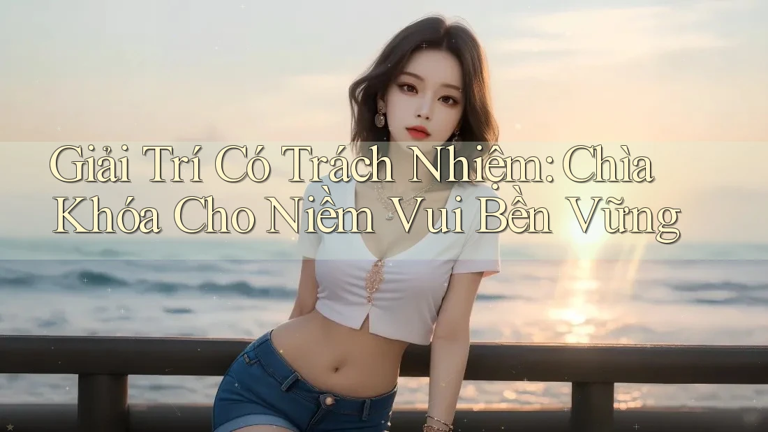 Giải Trí Có Trách Nhiệm: Chìa Khóa Cho Niềm Vui Bền Vững