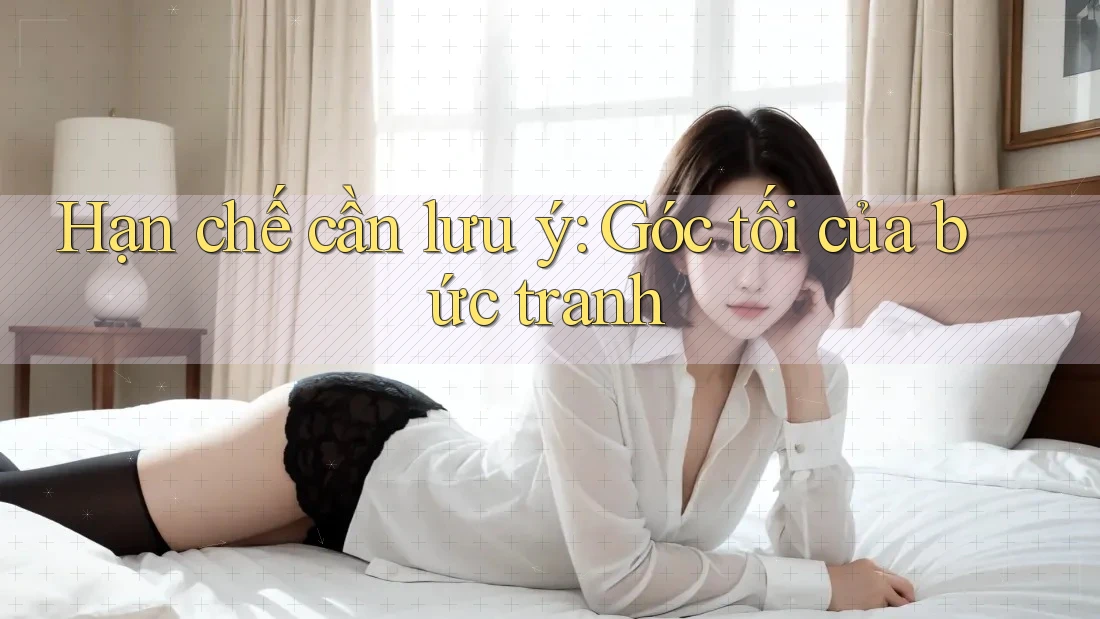 Hạn chế cần lưu ý: Góc tối của bức tranh