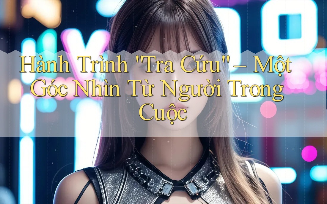 Hành Trình “Tra Cứu” – Một Góc Nhìn Từ Người Trong Cuộc