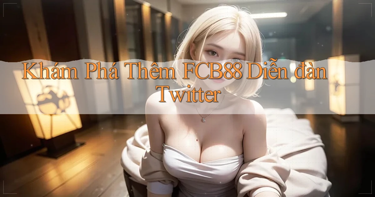 khám phá thêm fcb88 diễn đàn twitter