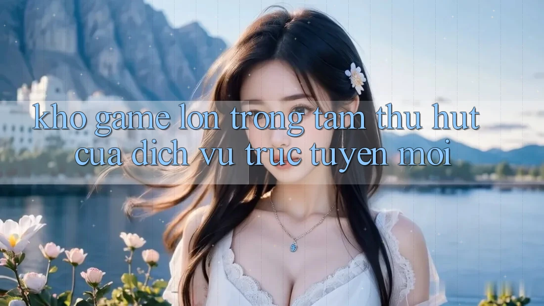 Kho Game Lớn - Trọng Tâm Thu Hút Của Dịch vụ trực tuyến Mới