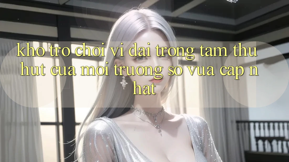 Kho Trò chơi Vĩ đại - Trọng Tâm Thu Hút Của Môi trường số Vừa cập nhật