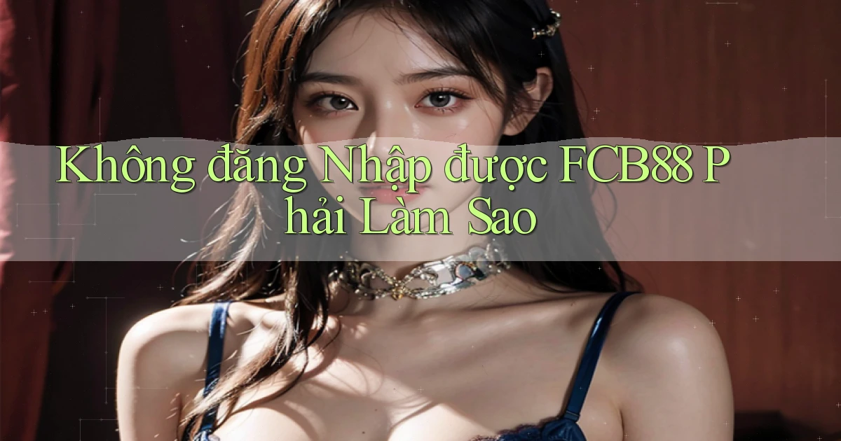 không đăng nhập được fcb88 phải làm sao