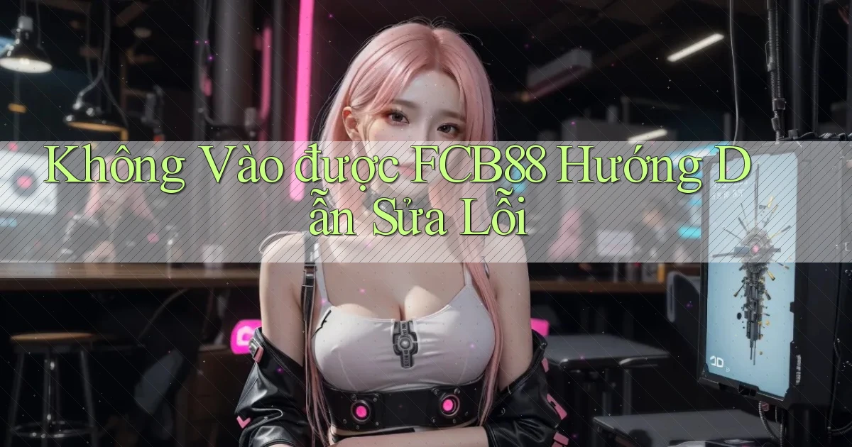 không vào được fcb88 hướng dẫn sửa lỗi