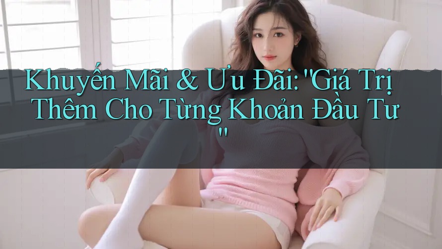 Khuyến Mãi & Ưu Đãi: “Giá Trị Thêm Cho Từng Khoản Đầu Tư” Khuyến Mãi & Ưu Đãi: “Giá Trị Thêm Cho Từng Khoản Đầu Tư”