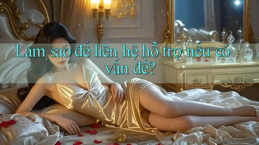 Làm sao để liên hệ hỗ trợ nếu có vấn đề?