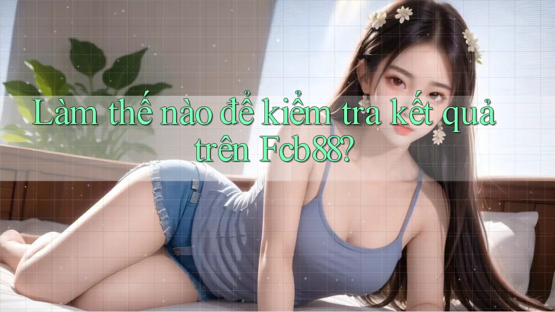 Làm thế nào để kiểm tra kết quả trên Fcb88?