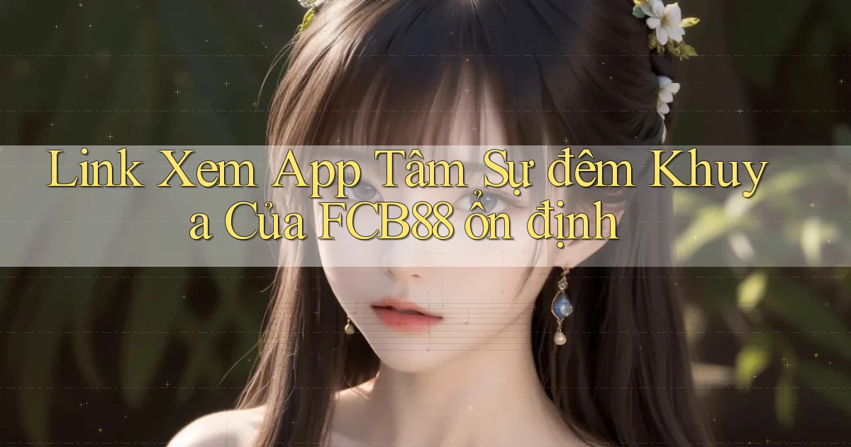 link xem app tâm sự đêm khuya của fcb88 ổn định