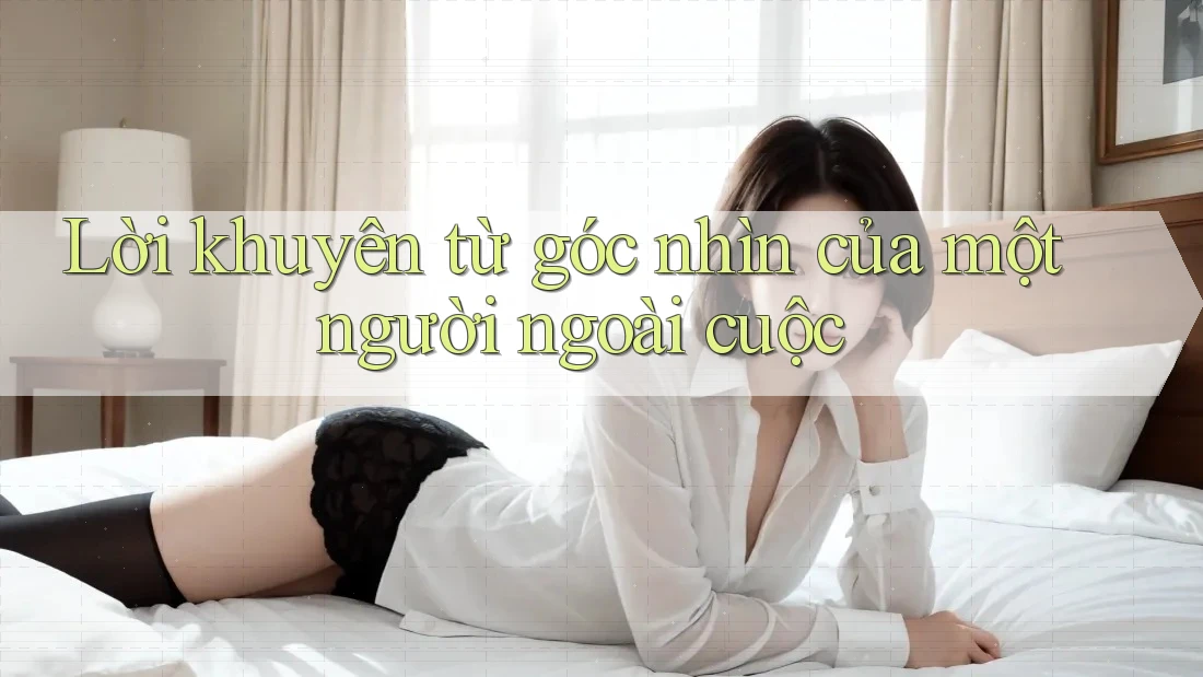 Lời Khuyên Từ Góc Nhìn Của Một Người Ngoài Cuộc Lời Khuyên Từ Góc Nhìn Của Một Người Ngoài Cuộc