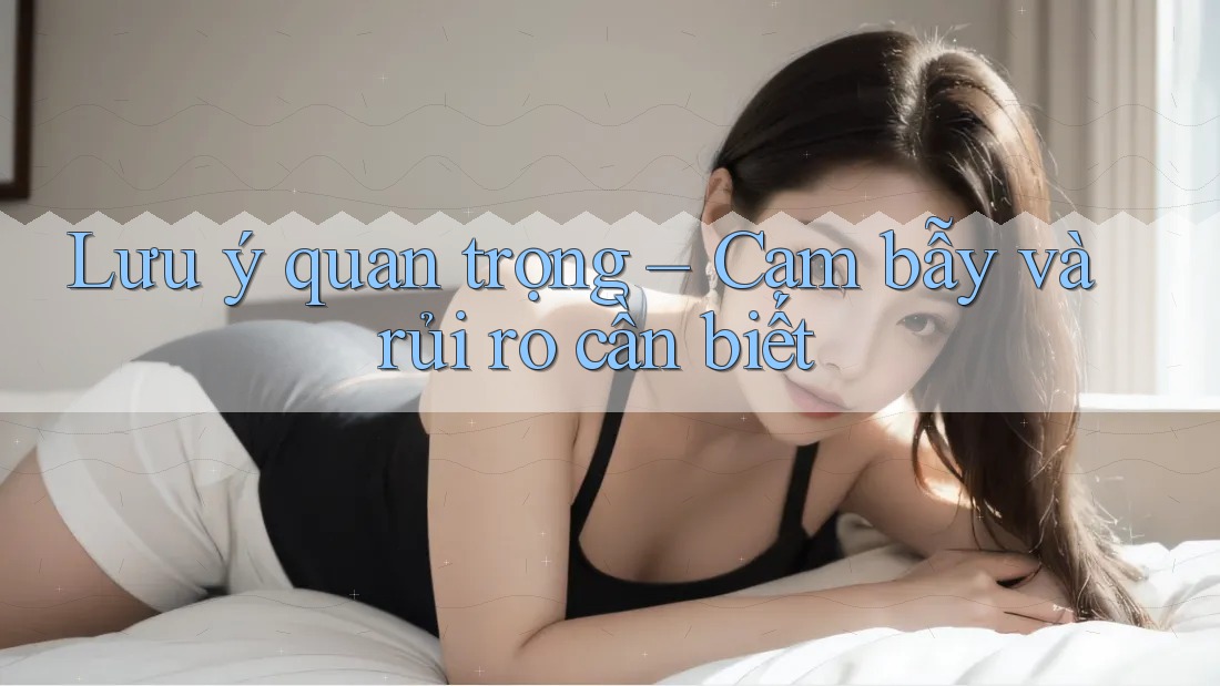 Lưu ý quan trọng – Cạm bẫy và rủi ro cần biết