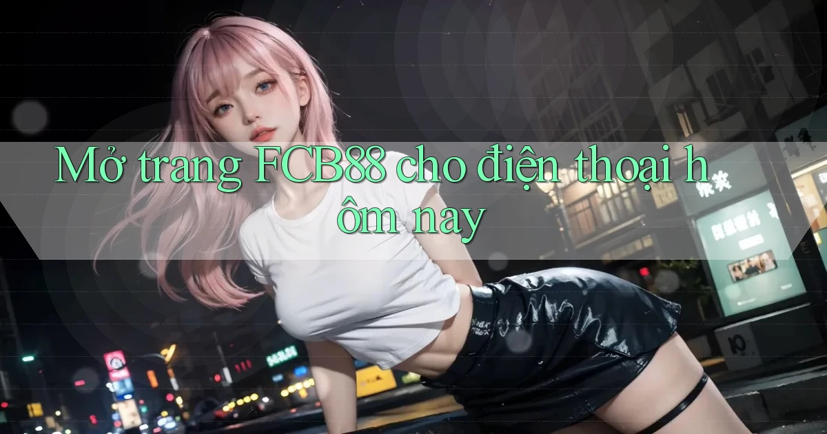 mở trang fcb88 cho điện thoại hôm nay