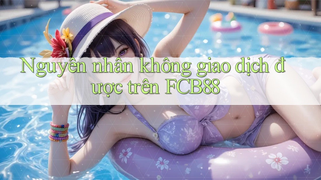Nguyên nhân không giao dịch được trên FCB88 Nguyên nhân không giao dịch được trên FCB88