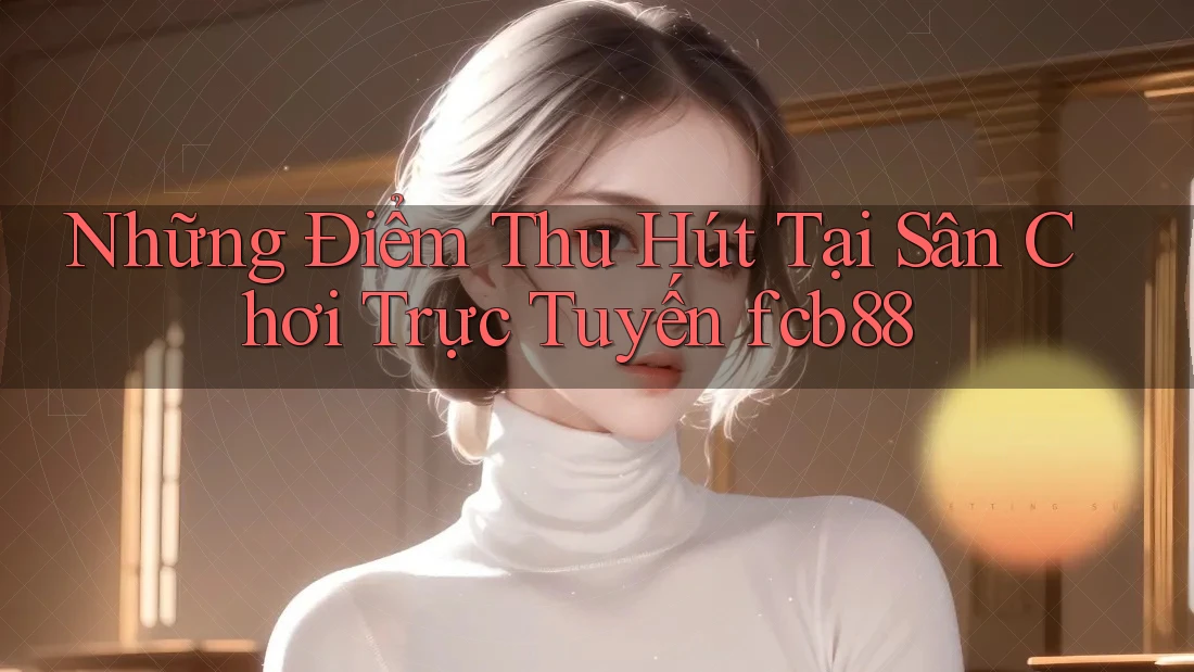 Những Điểm Thu Hút Tại Sân Chơi Trực Tuyến fcb88