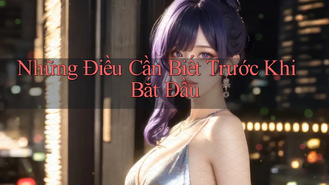 Những Điều Cần Biết Trước Khi Bắt Đầu Những Điều Cần Biết Trước Khi Bắt Đầu