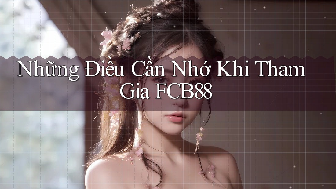 Những Điều Cần Nhớ Khi Tham Gia FCB88