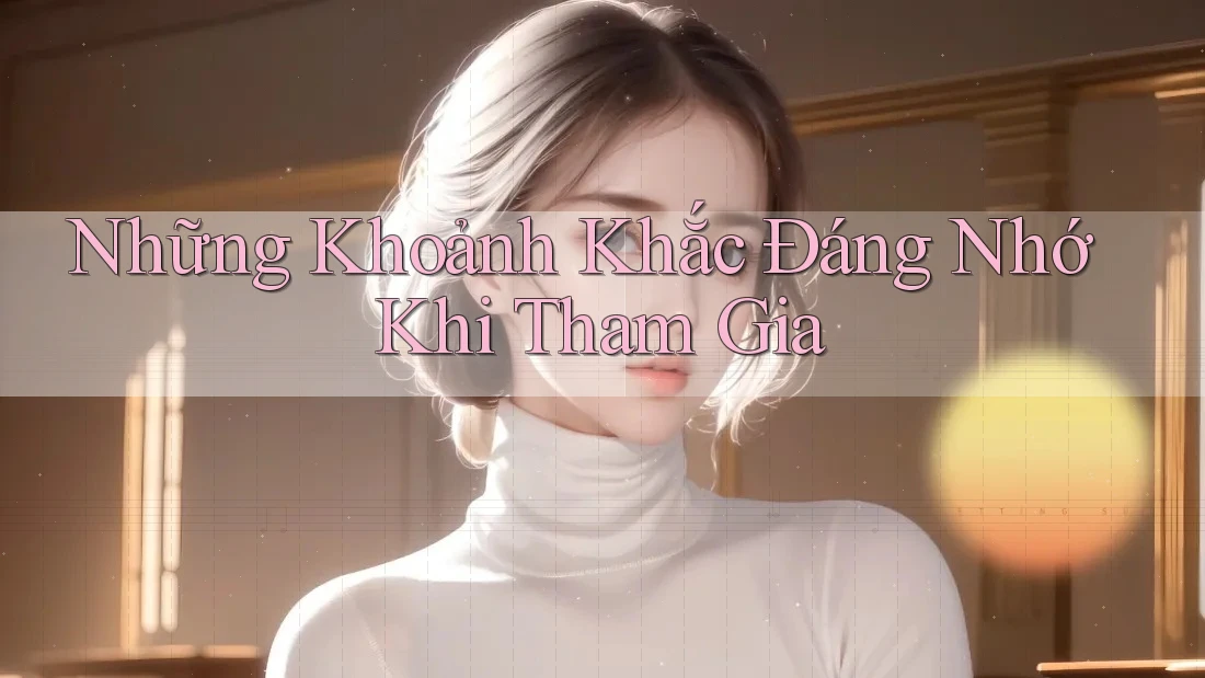 Những Khoảnh Khắc Đáng Nhớ Khi Tham Gia